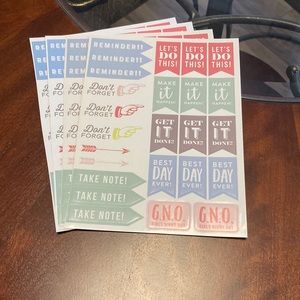 4 Sheets of Stickers